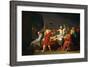 Death of Socrates-Jacques-Louis David-Framed Art Print