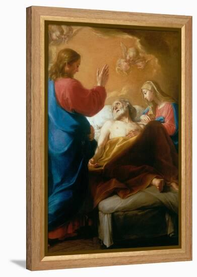 Death of St. Joseph-Pompeo Batoni-Framed Premier Image Canvas