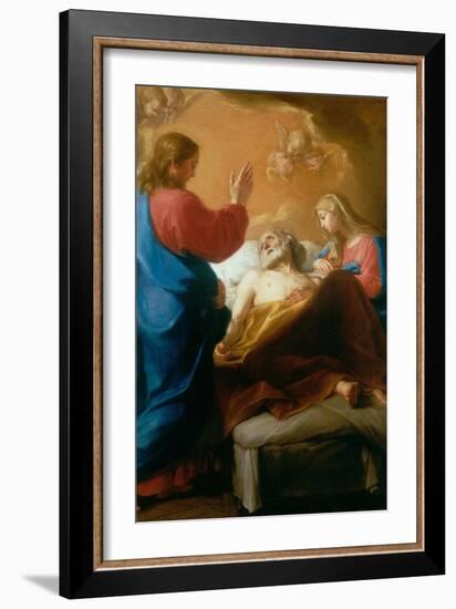 Death of St. Joseph-Pompeo Batoni-Framed Giclee Print