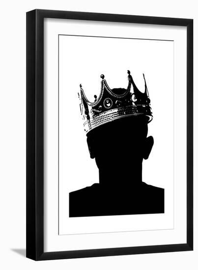 Death of The King III-Alex Cherry-Framed Art Print