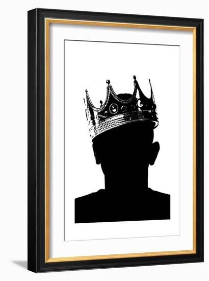 Death of The King III-Alex Cherry-Framed Art Print