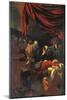 Death of the Virgin Mary-Caravaggio-Mounted Giclee Print