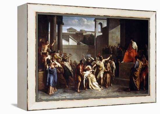 Death of Virginia-Vincenzo Camuccini-Framed Premier Image Canvas