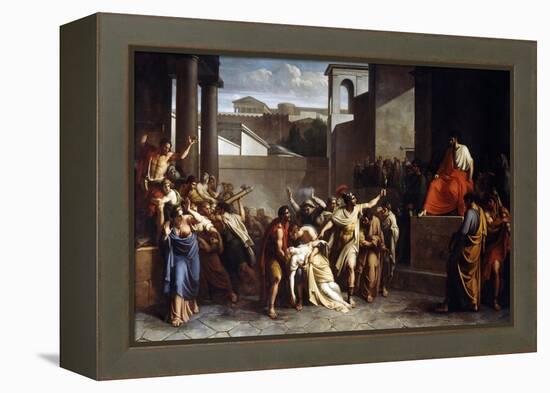 Death of Virginia-Vincenzo Camuccini-Framed Premier Image Canvas