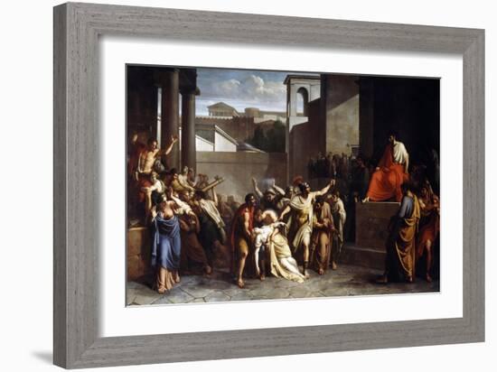 Death of Virginia-Vincenzo Camuccini-Framed Giclee Print