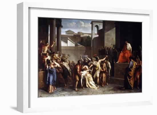 Death of Virginia-Vincenzo Camuccini-Framed Giclee Print