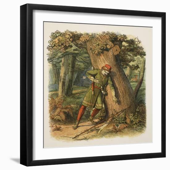 Death of William the Red-James William Edmund Doyle-Framed Giclee Print