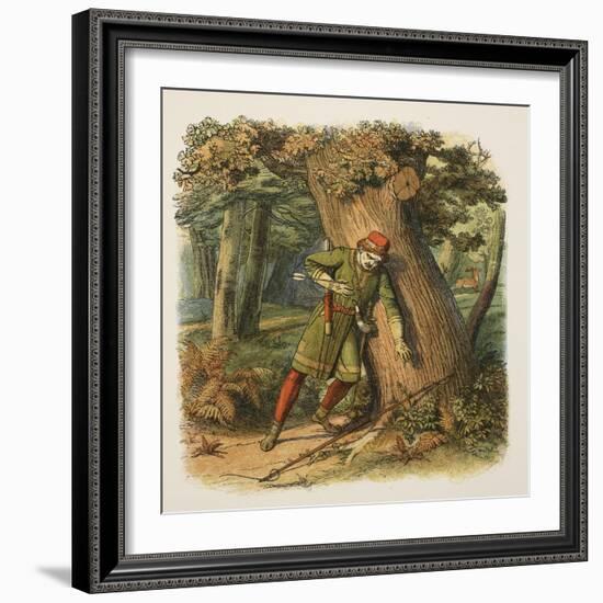 Death of William the Red-James William Edmund Doyle-Framed Giclee Print