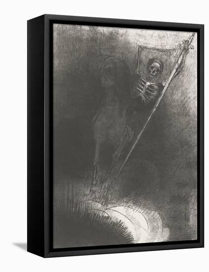Death on a Horse, 1899-Odilon Redon-Framed Premier Image Canvas