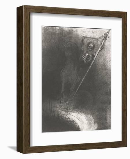 Death on a Horse, 1899-Odilon Redon-Framed Giclee Print