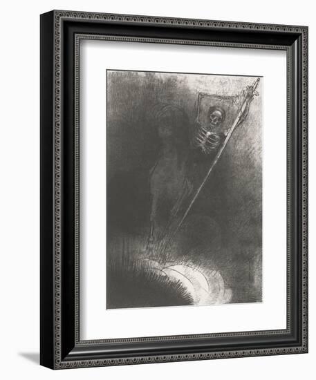 Death on a Horse, 1899-Odilon Redon-Framed Giclee Print