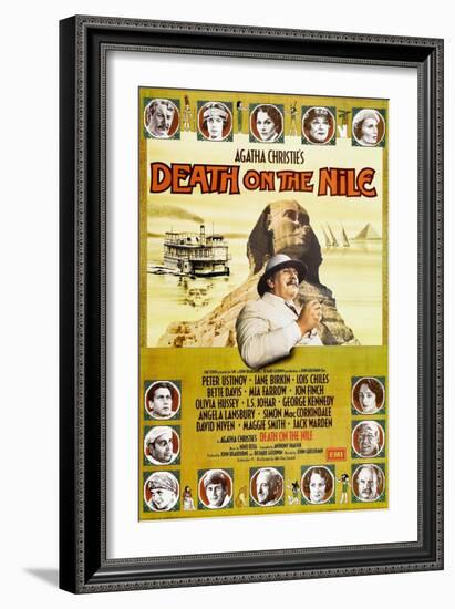 Death on the Nile, 1978-null-Framed Premium Giclee Print