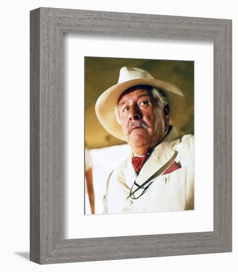 Death on the Nile, Peter Ustinov, 1978-null-Framed Photo