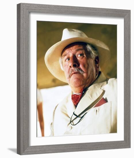 Death on the Nile, Peter Ustinov, 1978-null-Framed Photo