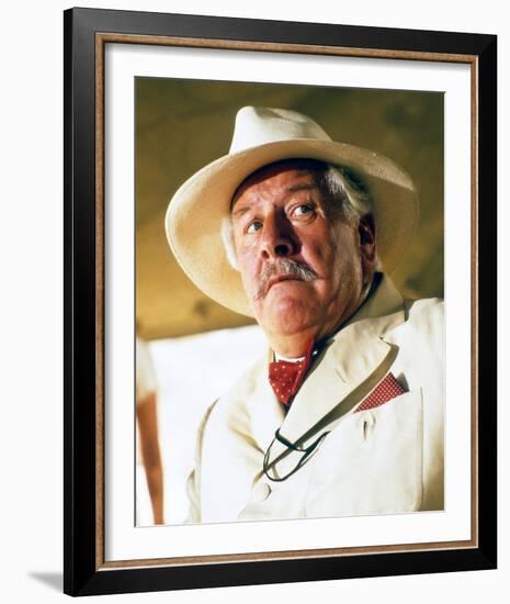 Death on the Nile, Peter Ustinov, 1978-null-Framed Photo