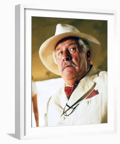 Death on the Nile, Peter Ustinov, 1978-null-Framed Photo