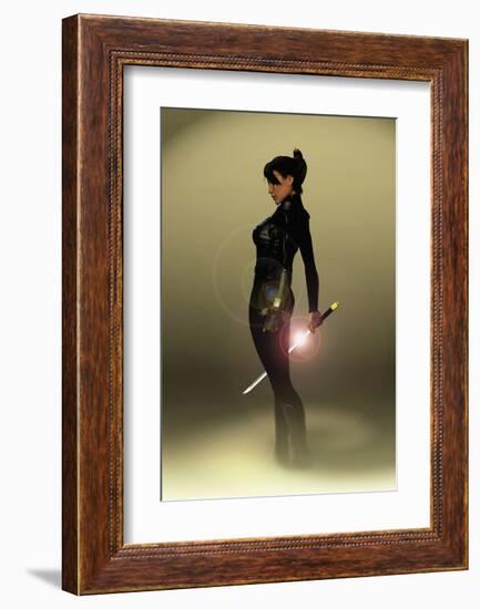 Death on Two Legs-null-Framed Art Print