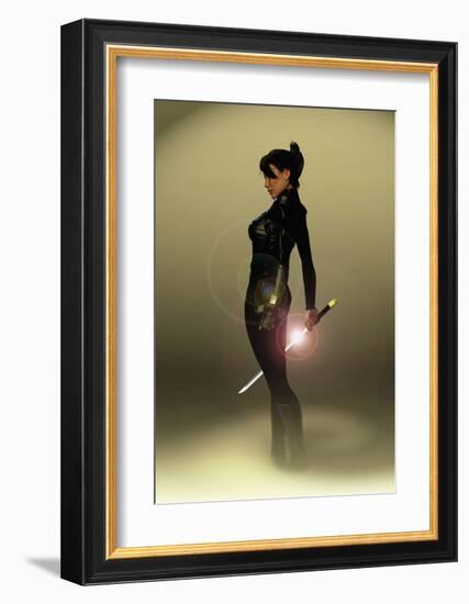 Death on Two Legs-null-Framed Art Print