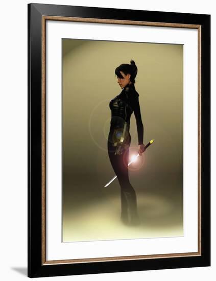 Death on Two Legs-null-Framed Art Print