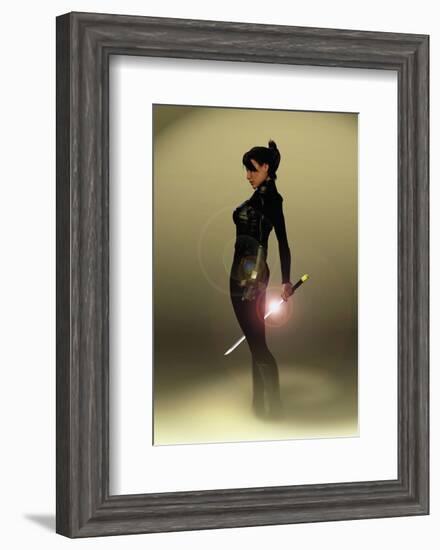 Death on Two Legs-null-Framed Art Print