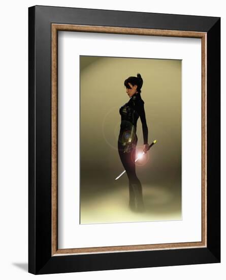 Death on Two Legs-null-Framed Art Print