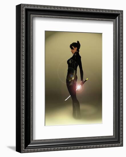 Death on Two Legs-null-Framed Art Print