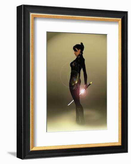 Death on Two Legs-null-Framed Art Print