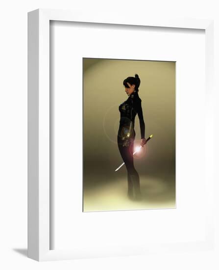 Death on Two Legs-null-Framed Art Print