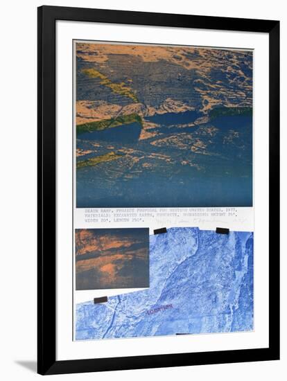 Death Ramp-Dennis Oppenheim-Framed Limited Edition
