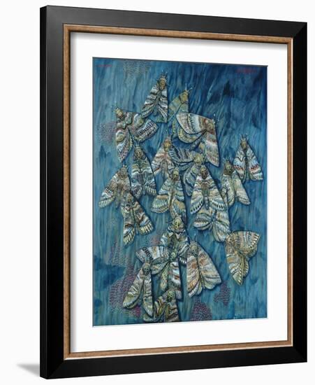 Death's Head Moths, 1996-Tamas Galambos-Framed Giclee Print