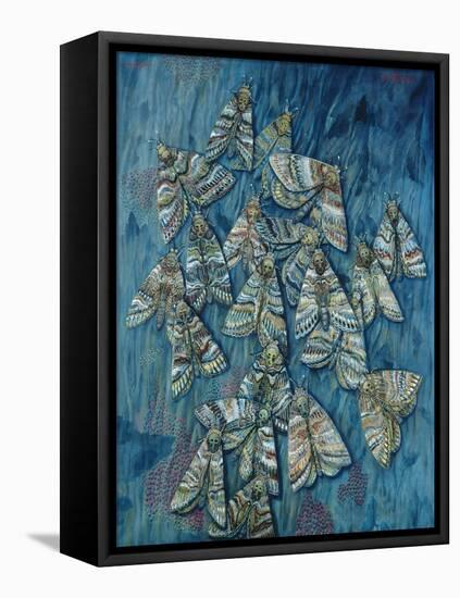 Death's Head Moths, 1996-Tamas Galambos-Framed Premier Image Canvas