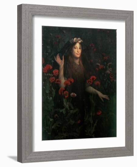 Death the Bride, 1894-95-Thomas Cooper Gotch-Framed Giclee Print