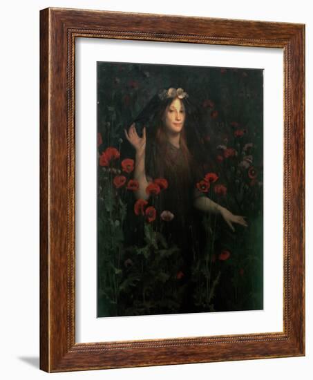 Death the Bride, 1894-95-Thomas Cooper Gotch-Framed Giclee Print