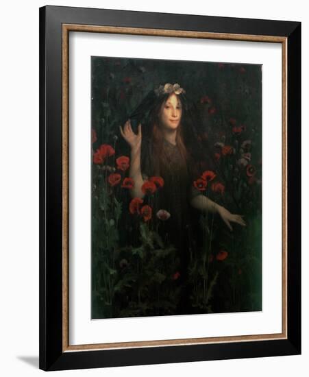 Death the Bride, 1894-95-Thomas Cooper Gotch-Framed Giclee Print