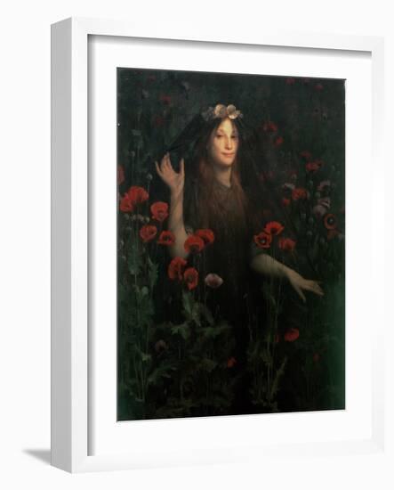 Death the Bride, 1894-95-Thomas Cooper Gotch-Framed Giclee Print