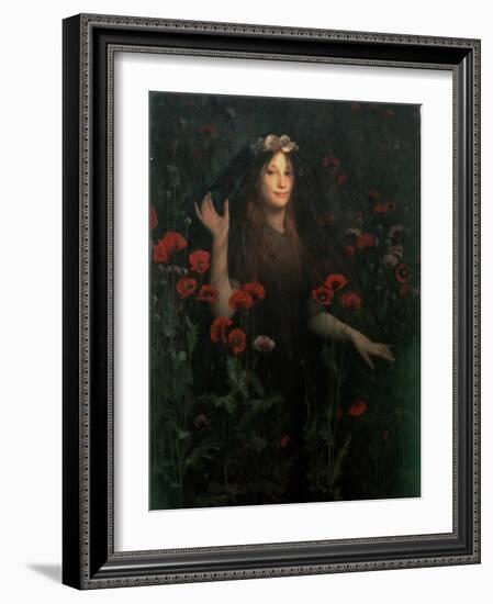 Death the Bride, 1894-95-Thomas Cooper Gotch-Framed Giclee Print