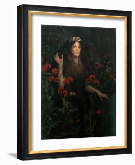 Death the Bride, 1894-95-Thomas Cooper Gotch-Framed Giclee Print