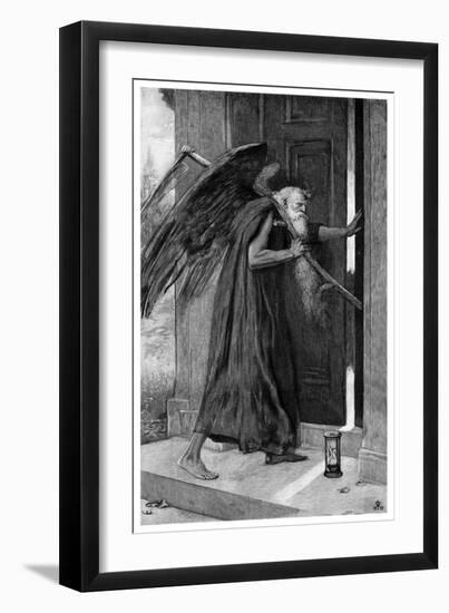 Death the Reaper, 1895-P Naumann-Framed Giclee Print