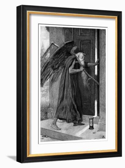Death the Reaper, 1895-P Naumann-Framed Giclee Print