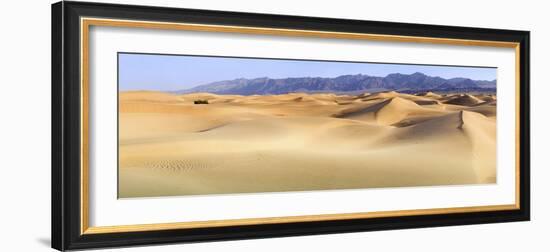 Death Valley. Landscape of Mesquite Flats Sand Dunes.-Janet Muir-Framed Photographic Print