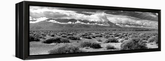 Death Valley Landscape, Panamint Range, Death Valley National Park, Inyo County, California, USA-null-Framed Premier Image Canvas