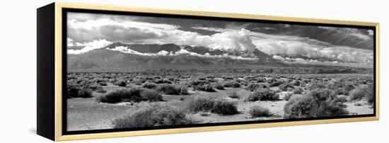 Death Valley Landscape, Panamint Range, Death Valley National Park, Inyo County, California, USA-null-Framed Premier Image Canvas