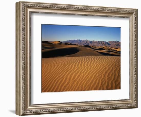 Death Valley Sand Dunes-James Randklev-Framed Photographic Print