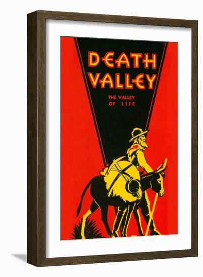 Death Valley, Valley of Life-null-Framed Art Print