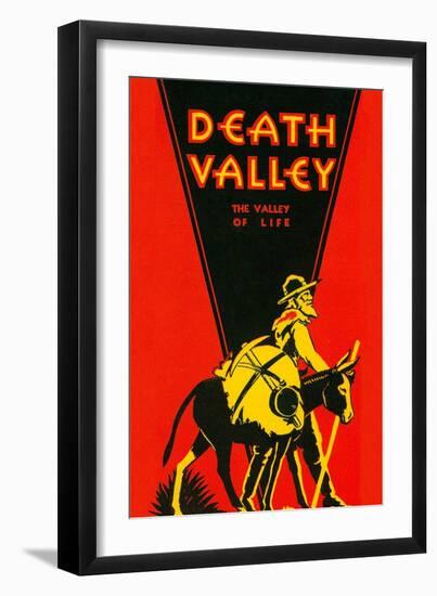 Death Valley, Valley of Life-null-Framed Art Print