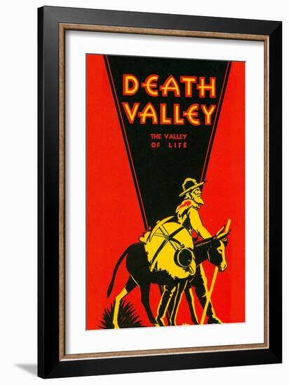 Death Valley, Valley of Life-null-Framed Art Print