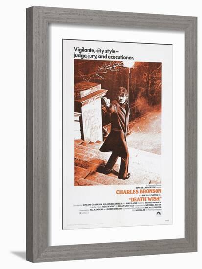 DEATH WISH, Charles Bronson, 1974-null-Framed Art Print