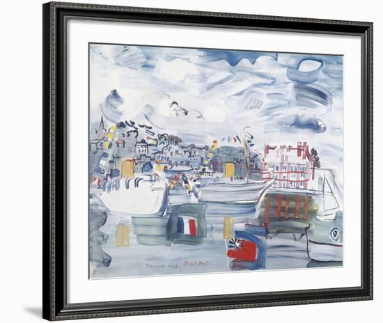 Deauville 1938-Raoul Dufy-Framed Giclee Print