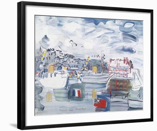 Deauville 1938-Raoul Dufy-Framed Giclee Print