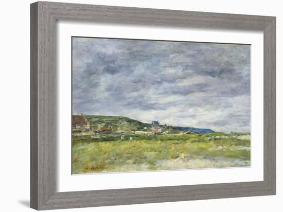 Deauville, Les Dunes-Eugène Boudin-Framed Giclee Print